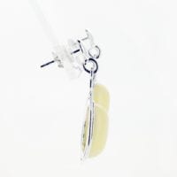 Push Back Dangling Butterscotch Amber Earrings