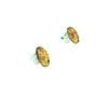 9 x 5 mm Marquise Shape Cognac Amber Stud Earrings - Image 2