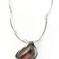One Of A Kind Large Cognac Amber Necklace