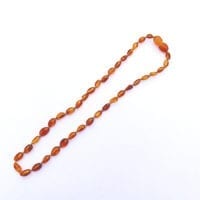 Baby Teething Necklace – Cognac Amber Beads