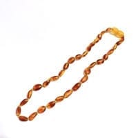 Baby Teething Necklace – Cognac Amber Beads