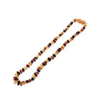 Baby Teething Necklace – Multi-color Amber Beads