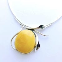 One Of A Kind Butterscotch Amber Necklace
