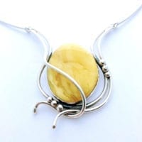 One Of A Kind Butterscotch Amber Necklace