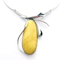 One Of A Kind Butterscotch Amber Necklace