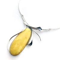 One Of A Kind Butterscotch Amber Necklace