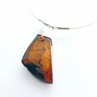 One Of A Kind Cognac-Cocoon-Butterscotch Amber Necklace