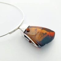 One Of A Kind Cognac-Cocoon-Butterscotch Amber Necklace