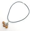 One Of A Kind Cognac Amber Necklace - Image 3
