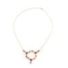 Cognac Amber Set In Sterling Silver Necklace - Image 2