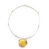 One-Of-A-Kind Butterscotch Amber Handmade Necklace