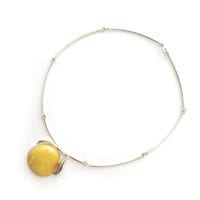One-Of-A-Kind Butterscotch Amber Handmade Necklace