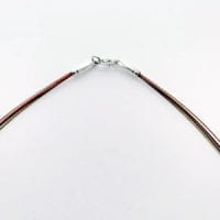 Hand-Crafted Marquise Shape Cognac Amber Necklace