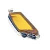 Hand-Crafted Citrine Amber Set In Sterling Silver Pendant - Image 2
