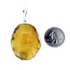 Hand-Crafted Butterscotch Amber Set In Sterling Silver Pendant - Image 3