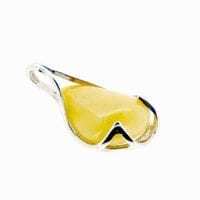 Hand-Crafted Butterscotch Amber Set In Sterling Silver Pendant