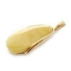 Hand-crafted Natural Butterscotch Amber Set In Vermeil Pendant - Image 2