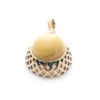 Hand-crafted Natural Butterscotch Amber Set In Vermeil Pendant - Image 3
