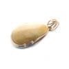 Hand-crafted Natural Butterscotch Amber Set In Vermeil Pendant - Image 2