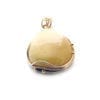 Hand-crafted Natural Butterscotch Amber Set In Vermeil Pendant - Image 4